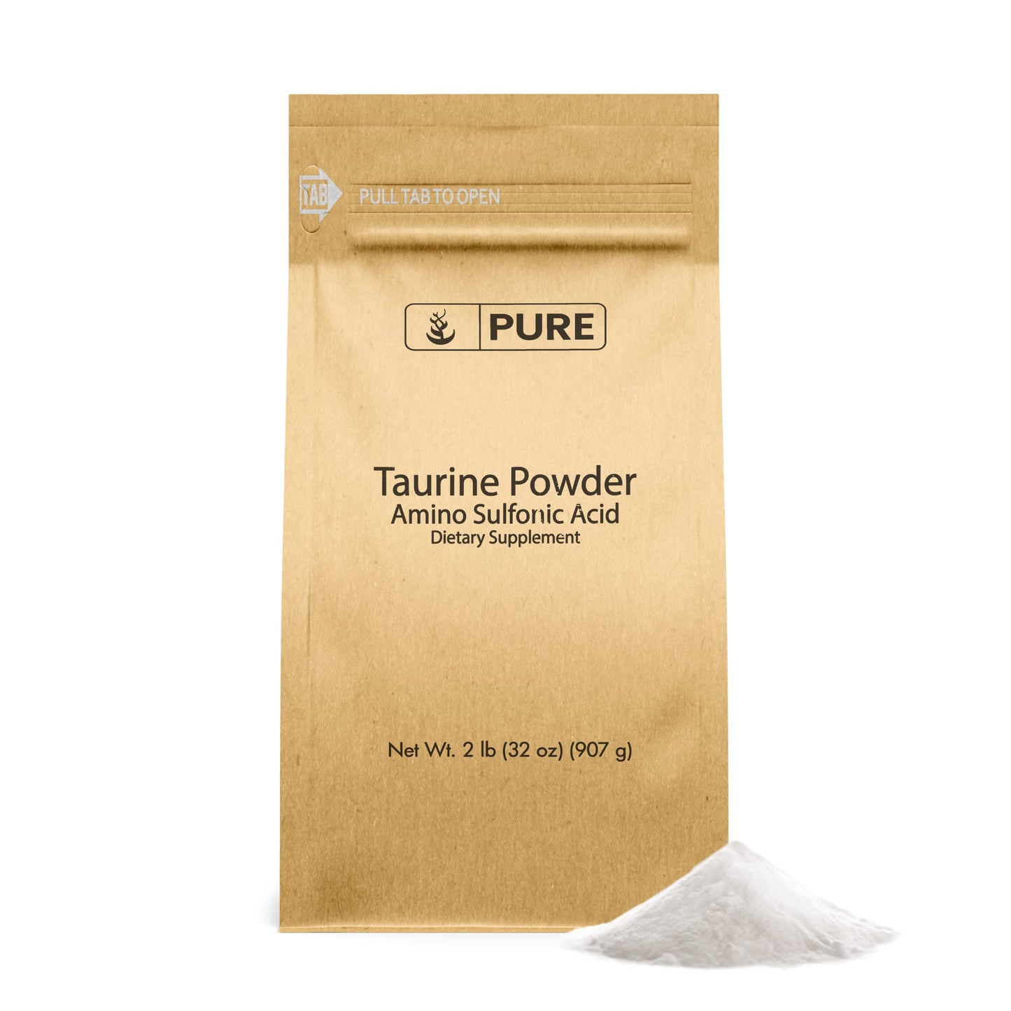 Pure Original Ingredients Taurine Powder (2 lb) – Dietary Supplement | Always Pure