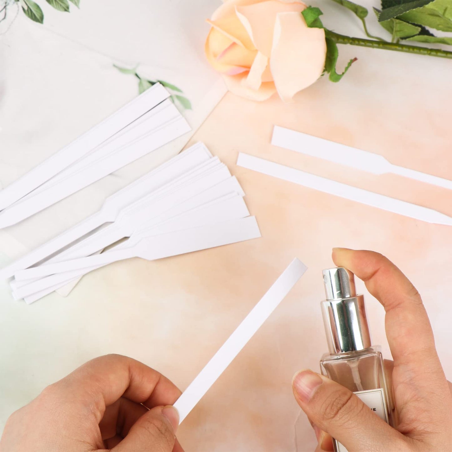 TBoxBo 800 Perfume Test Strips – DFSTFEWR5T457, Premium Fragrance Paper (5x0.6 in)