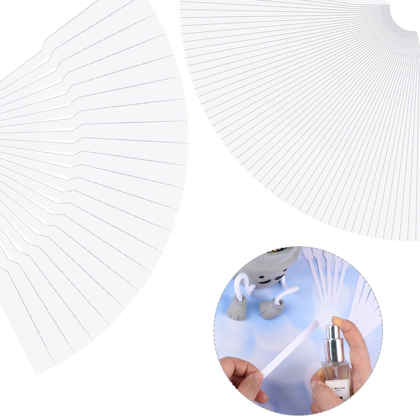 TBoxBo 800 Perfume Test Strips – DFSTFEWR5T457, Premium Fragrance Paper (5x0.6 in)