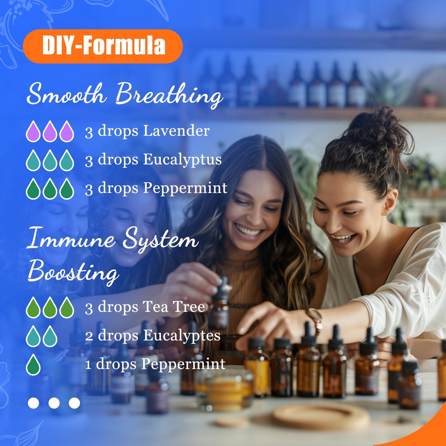 HIQILI Essential Oils for Diffusers for Home – Beginner Kit Gift Set (6x10ml)