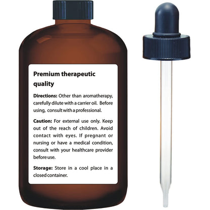 Tea Tree Essential Oil - 4 oz, 100% Pure & Natural with Glass Dropper