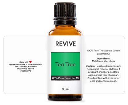 Tea Tree Essential Oil 30mL – 100% Pure Therapeutic Grade | Revive Essential Oils