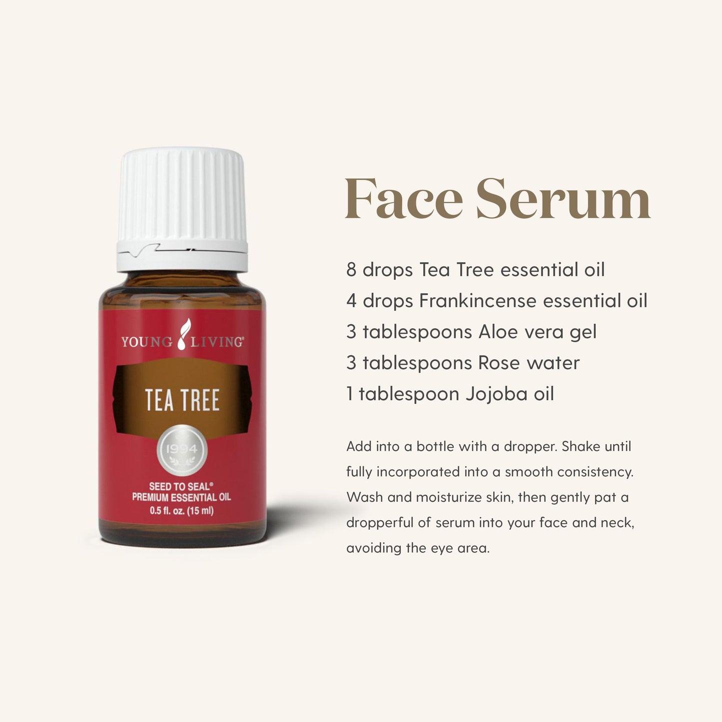 Tea Tree Essential Oil 5ml – Melaleuca Alternifolia by Young Living