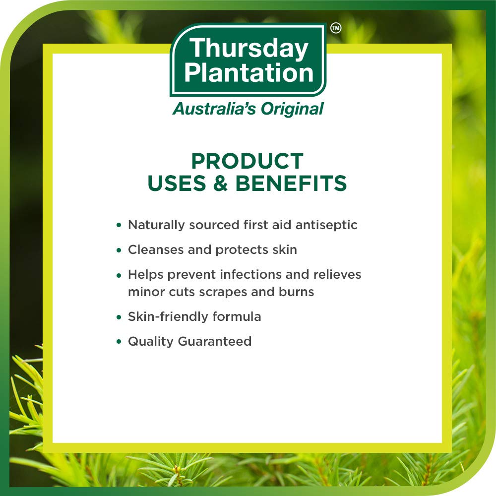 Thursday Plantation Australian Tea Tree Oil – Naturally Sourced, 0.85 fl oz | Cleanse & Purify
