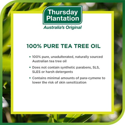 Thursday Plantation Australian Tea Tree Oil – Naturally Sourced, 0.85 fl oz | Cleanse & Purify