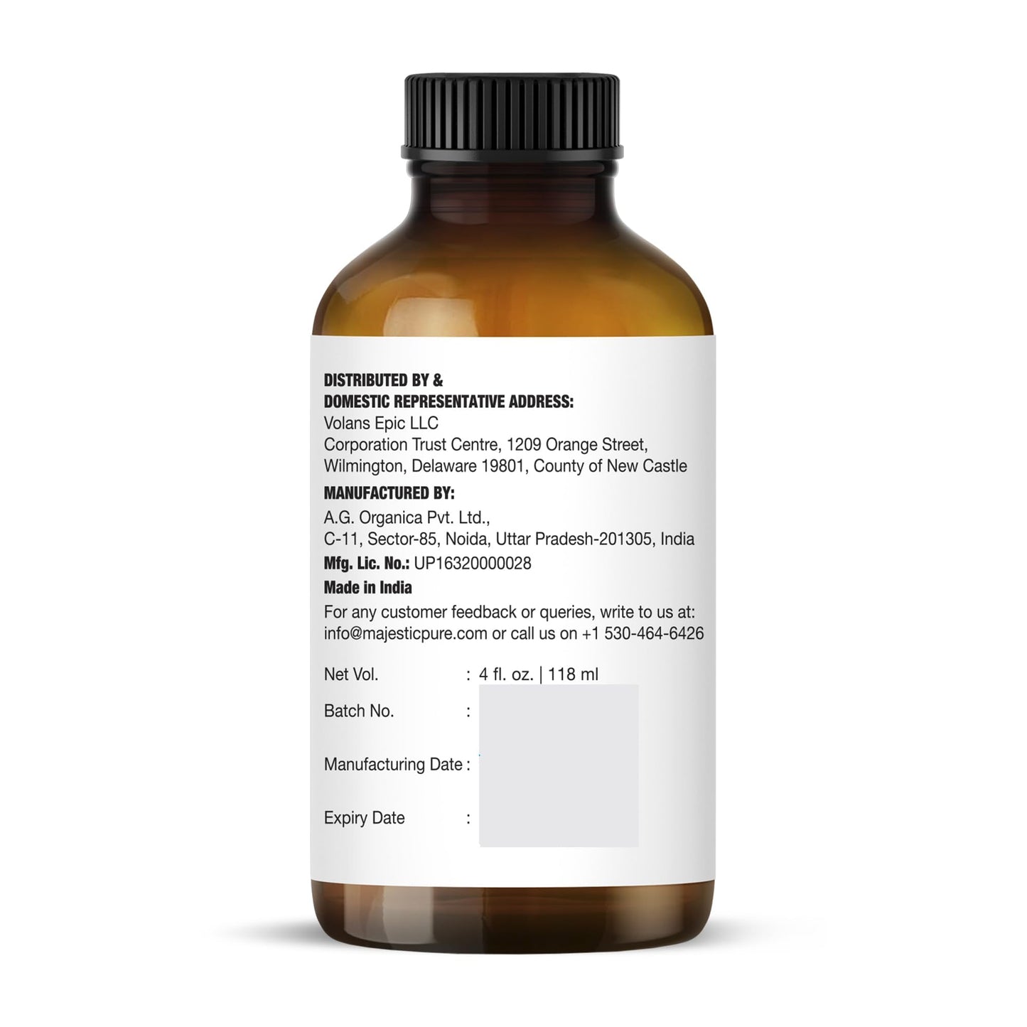 Tea Tree Essential Oil 4 fl oz – Majestic Pure, 100% Pure & Natural, Glass Dropper