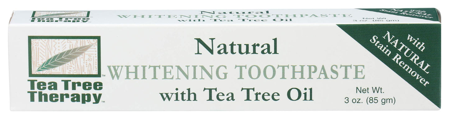 Tea Tree Therapy Natural Whitening Toothpaste - 3 oz