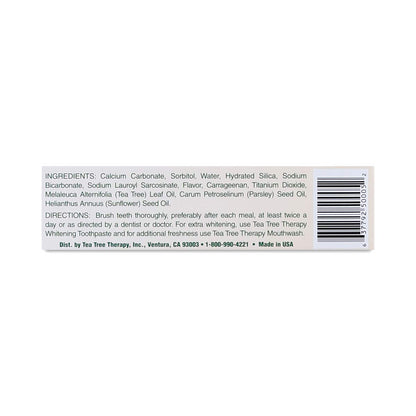 Tea Tree Therapy Toothpaste with Baking Soda 5 Oz – Pack of 2