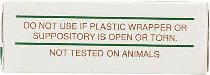 Tea Tree Therapy Vaginal Suppositories with Tea Tree Oil – 6 Count, White
