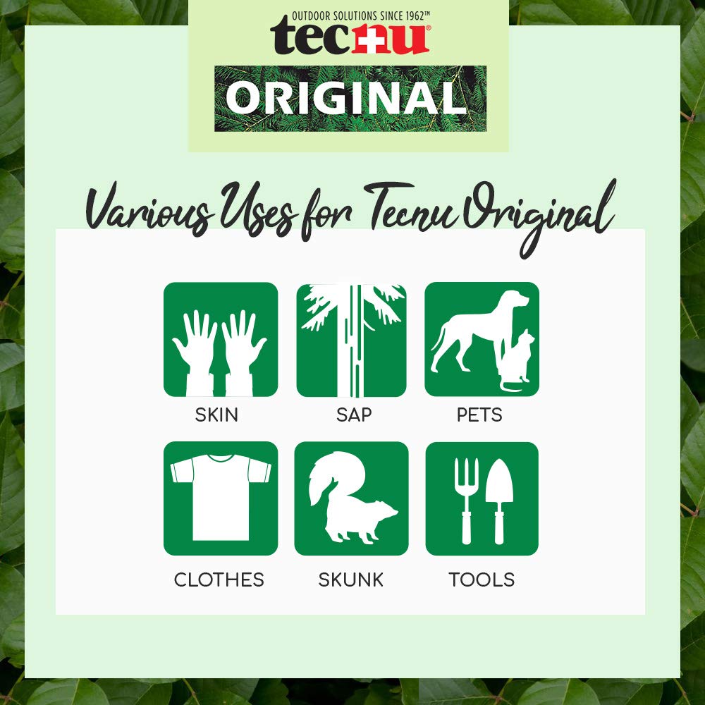 Tecnu Original Poison Oak & Ivy Outdoor Skin Cleanser – 12 fl oz | First Step in Rash Care