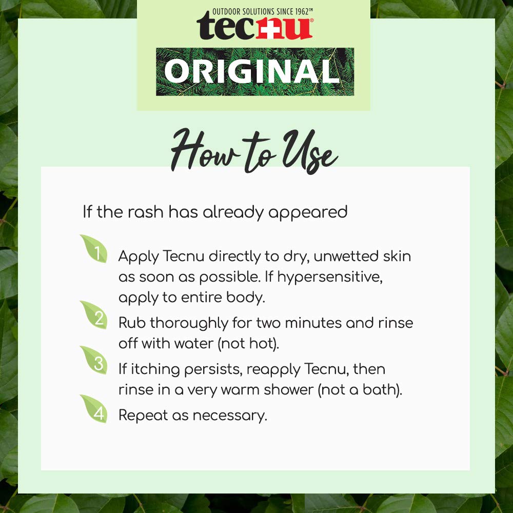 Tecnu Original Poison Oak & Ivy Outdoor Skin Cleanser – 12 fl oz | First Step in Rash Care
