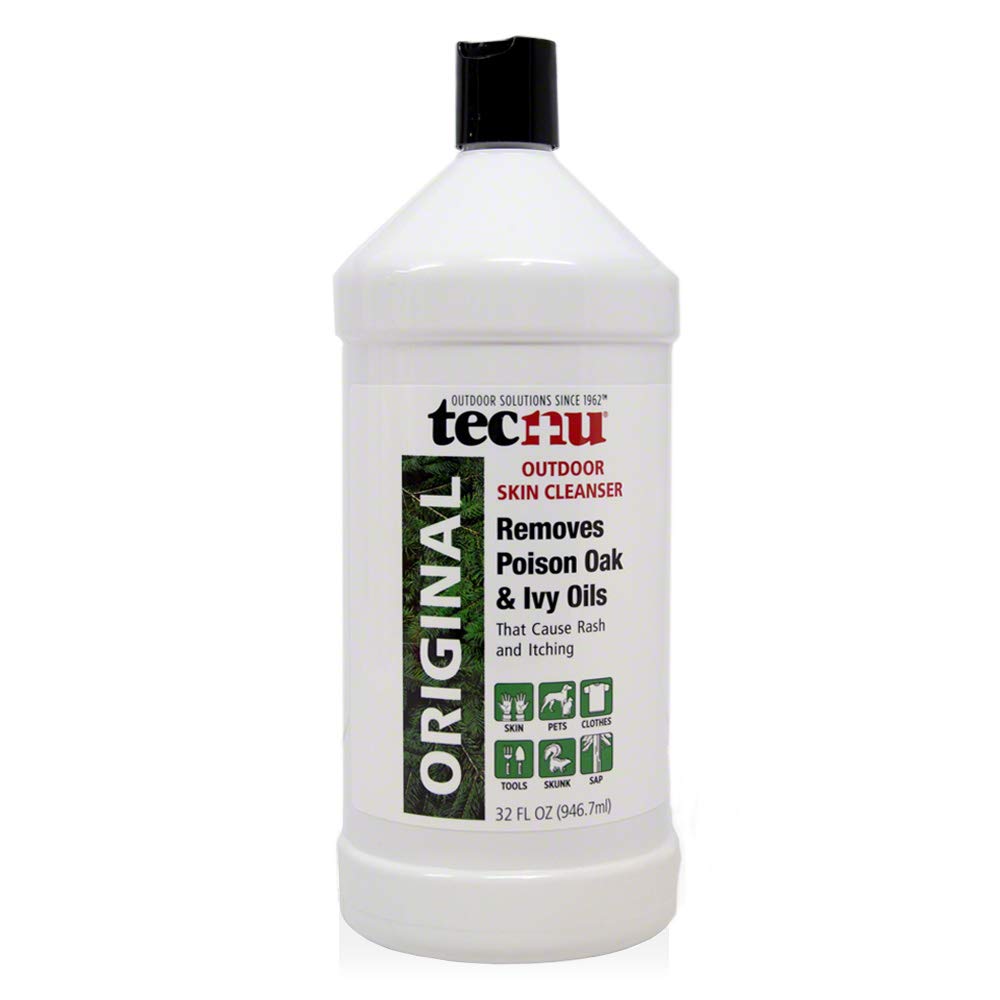 Tecnu Original Poison Oak & Ivy Outdoor Skin Cleanser – 32 Fl Oz | First Step in Poison Ivy Treatment