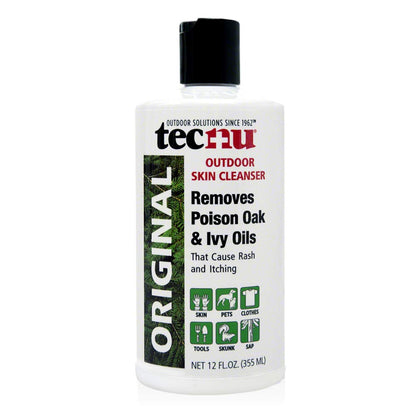 Tecnu Original Poison Oak & Ivy Outdoor Skin Cleanser – 12 fl oz | First Step in Rash Care