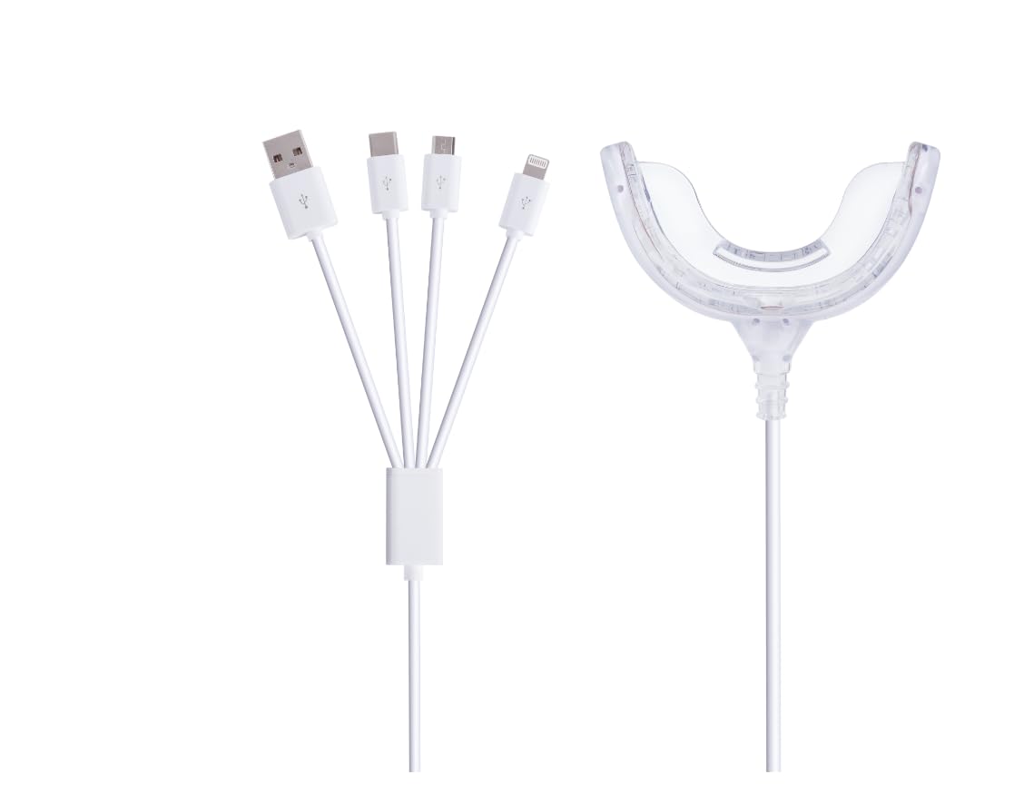 Teeth Whitening Accelerator Light – 32x Blue LED Kit for Home Use