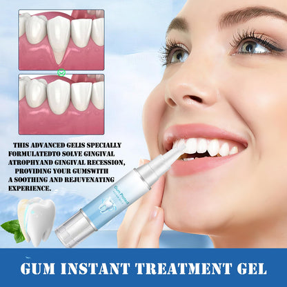 Neslemy Gum Shield Therapy Gel – Gum Therapy Gel, Teeth Whitening Essence Pen (Pack of 3)