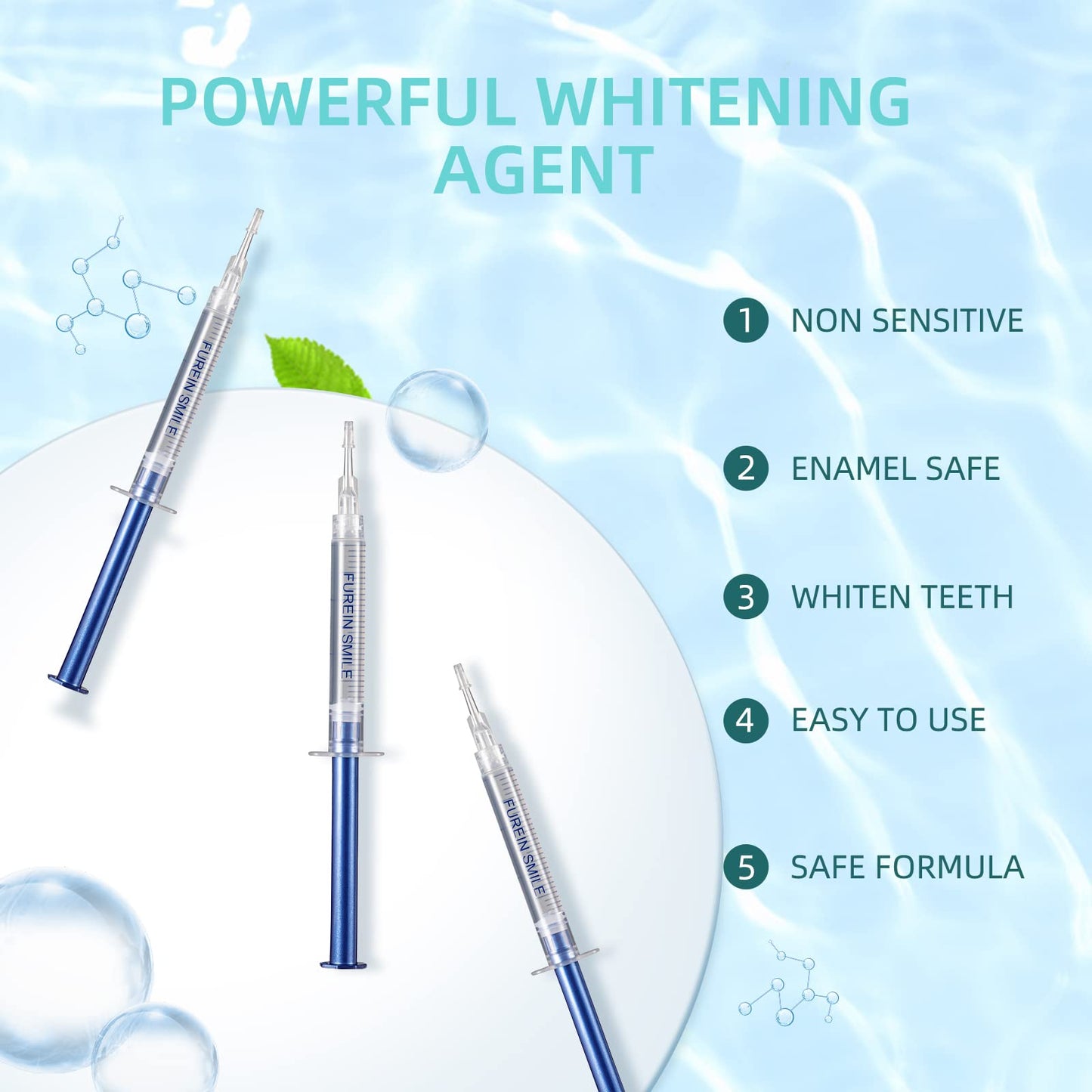 Teeth Whitening Gel Refills 10PCS – 48+ Treatments | 35% Carbamide Peroxide