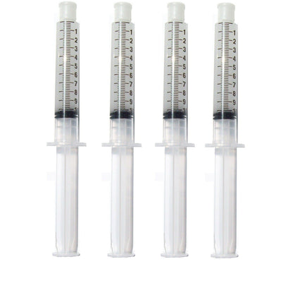 Teeth Whitening Gel Syringe 10ml - 44% Carbamide Peroxide - 4 Pack