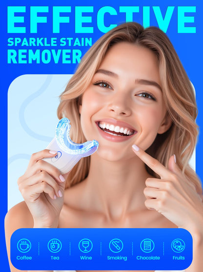 Teeth Whitening Kit for Sensitive Teeth – 35% Carbamide Peroxide, LED Light