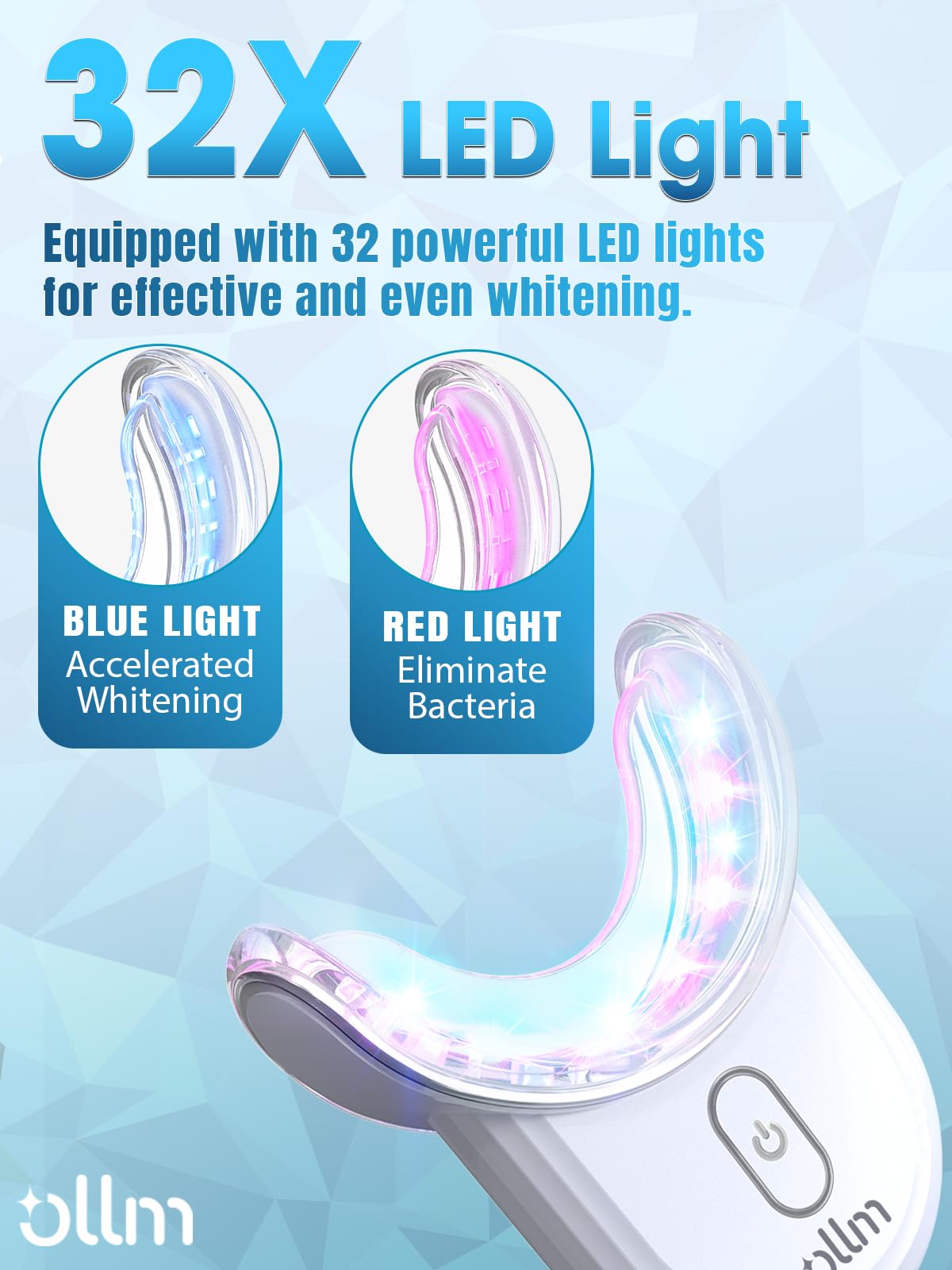 Teeth Whitening Kit with LED Light | 35% Carbamide Peroxide - Gentle on Sensitive Teeth