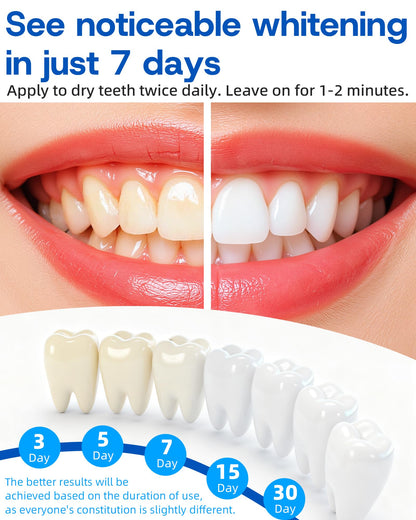 Teeth Whitening Pen 4 Pcs - 35% Carbamide Peroxide Gel | Travel-Portable
