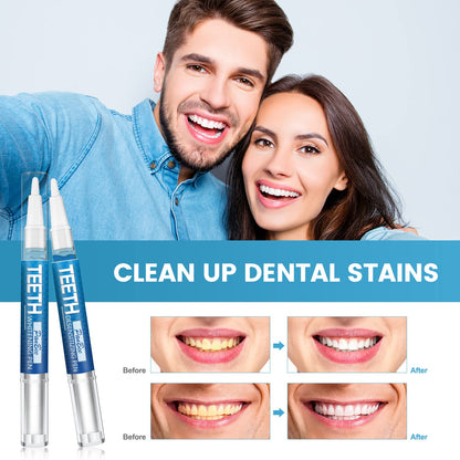Teeth Whitening Pen 5-Pack – 70+ Treatments, 1–6 Shade Whiter in 1–2 Weeks