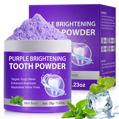Teeth Whitening Powder & Booster – Enamel Safe, Sensitive Teeth, Fresh Breath (35g)