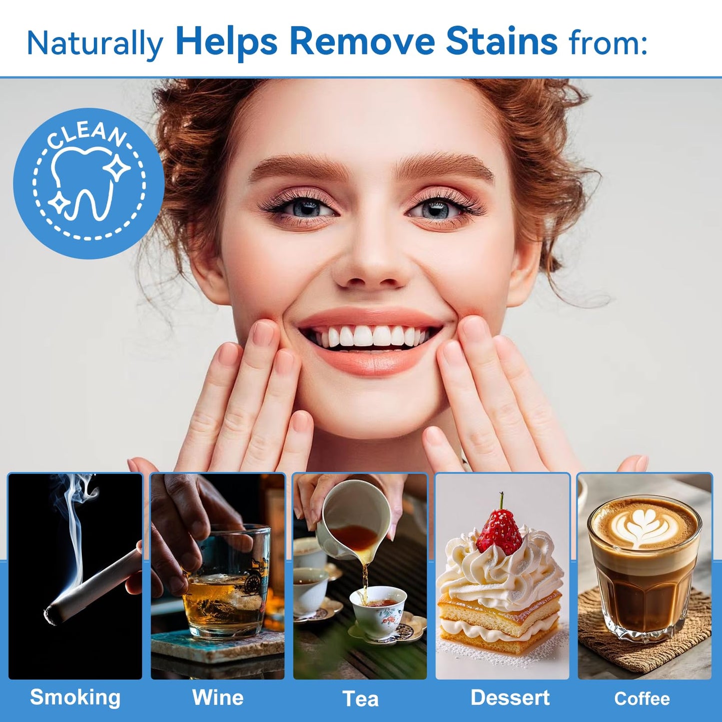 Teeth Whitening Powder Maximum Volume 50 g – Instant Whitening, No Sensitivity