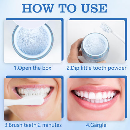 UOYOU Teeth Whitening Powder – Dentist Approved, Enamel Safe, Peroxide-Free