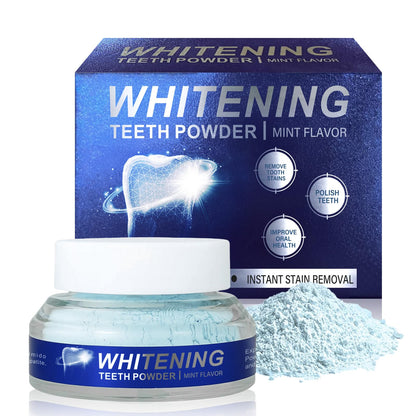 Teeth Whitening Powder - No Sensitivity, Enamel Safe | Coffee & Tea Stains