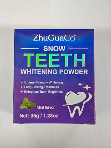 Teeth Whitening Powder with PAP+ – Peroxide-Free, Enamel Safe (35g)