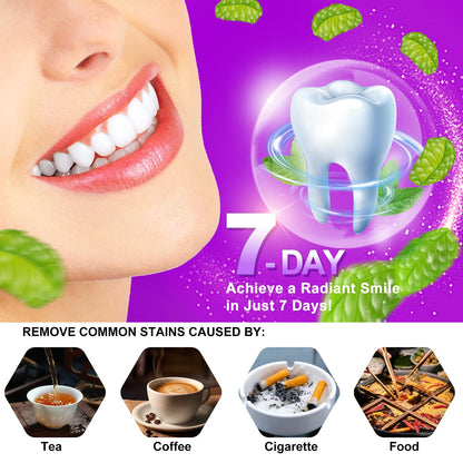 Teeth Whitening Strips - Peroxide Free, Sensitive Whitening (28pcs)