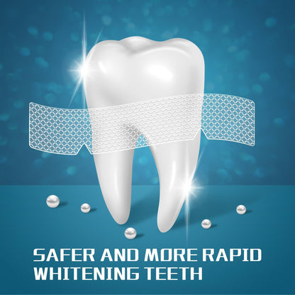 Teeth Whitening Strips - 14 Strips, Non-Slip for Sensitive Teeth | 7-Set Whitening Kit