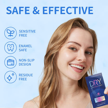 Teeth Whitening Strips with Coconut Oil Flavor – 28 Peroxide-Free Strips