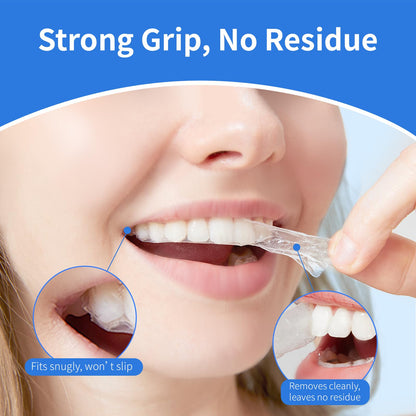 Teeth Whitening Strips with Coconut Oil Flavor – 28 Peroxide-Free Strips