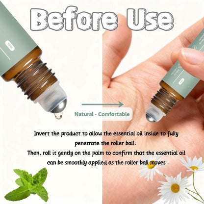 Teething Relief Roller | Natural and Gentle Tooth Relief Roller - Natural Gentle (3 PCS)
