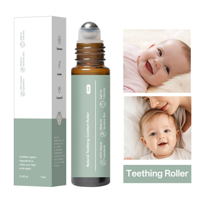 Teething Roller – Mamas Teether | All-Natural Baby Teething Oil Roller (2-Pack)