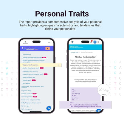 tellmeGen Advanced DNA Test Kit – 420+ Reports | Health, Ancestry, Traits