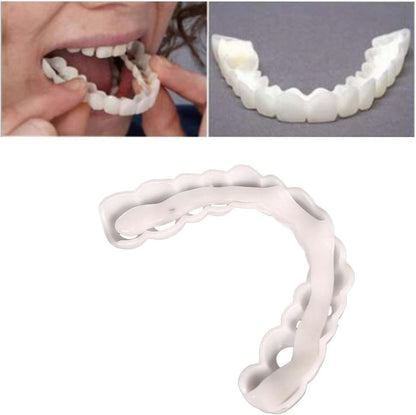 Temporary Smile Solution - 2 Pairs, Adjustable & Comfortable, Restores Confidence for All (1)