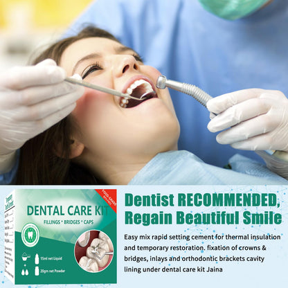 Temporary Tooth Repair Kit – Zinc Oxide Eugenol Cement for Crowns & Bridges | Perfect Smile (6)