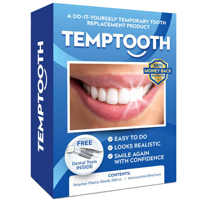 Temptooth: Trusted Patented Temporary Tooth Replacement Kit