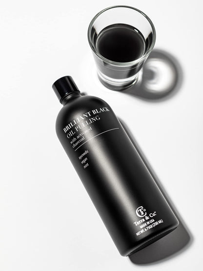 Terra & Co. Brilliant Black Teeth Whitening Kit – Vegan & Cruelty-Free