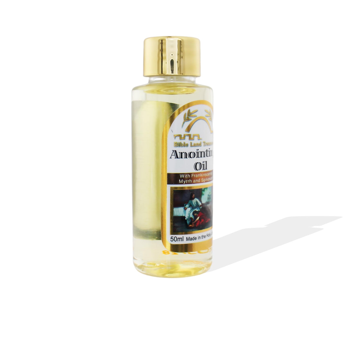 TerraSantaStore Bible Land Treasures Anointing Oil 2-Pack – Jerusalem of Gold & Temple Oil, 50ml Each