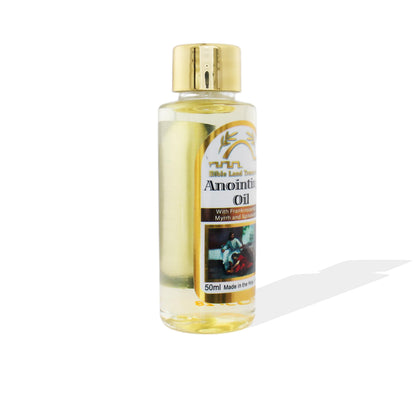 TerraSantaStore Bible Land Treasures Anointing Oil 2-Pack – Jerusalem of Gold & Temple Oil, 50ml Each
