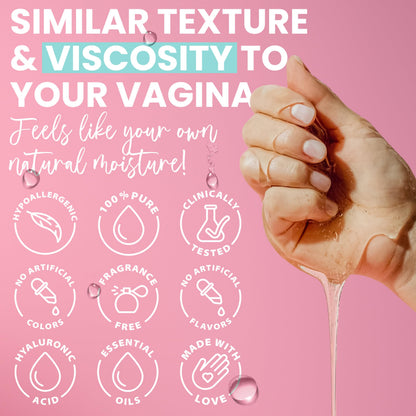 Terramed Hydro GYN Vaginal Moisturizer – Hormone-Free, pH-Balanced Hydration with Hyaluronic Acid & Vitamin E | 10 Pre-Filled Applicators