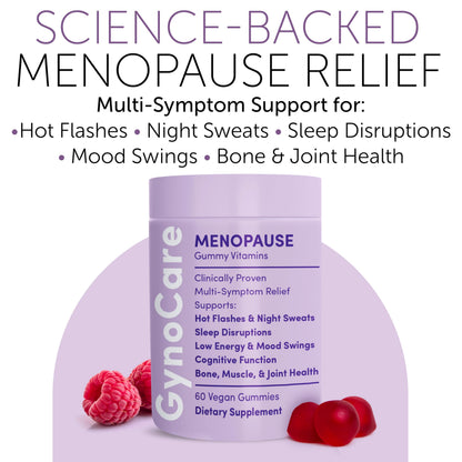 Terramed Just Think Comfort Menopause Gummies | Hormone-Free Relief, Sleep Support
