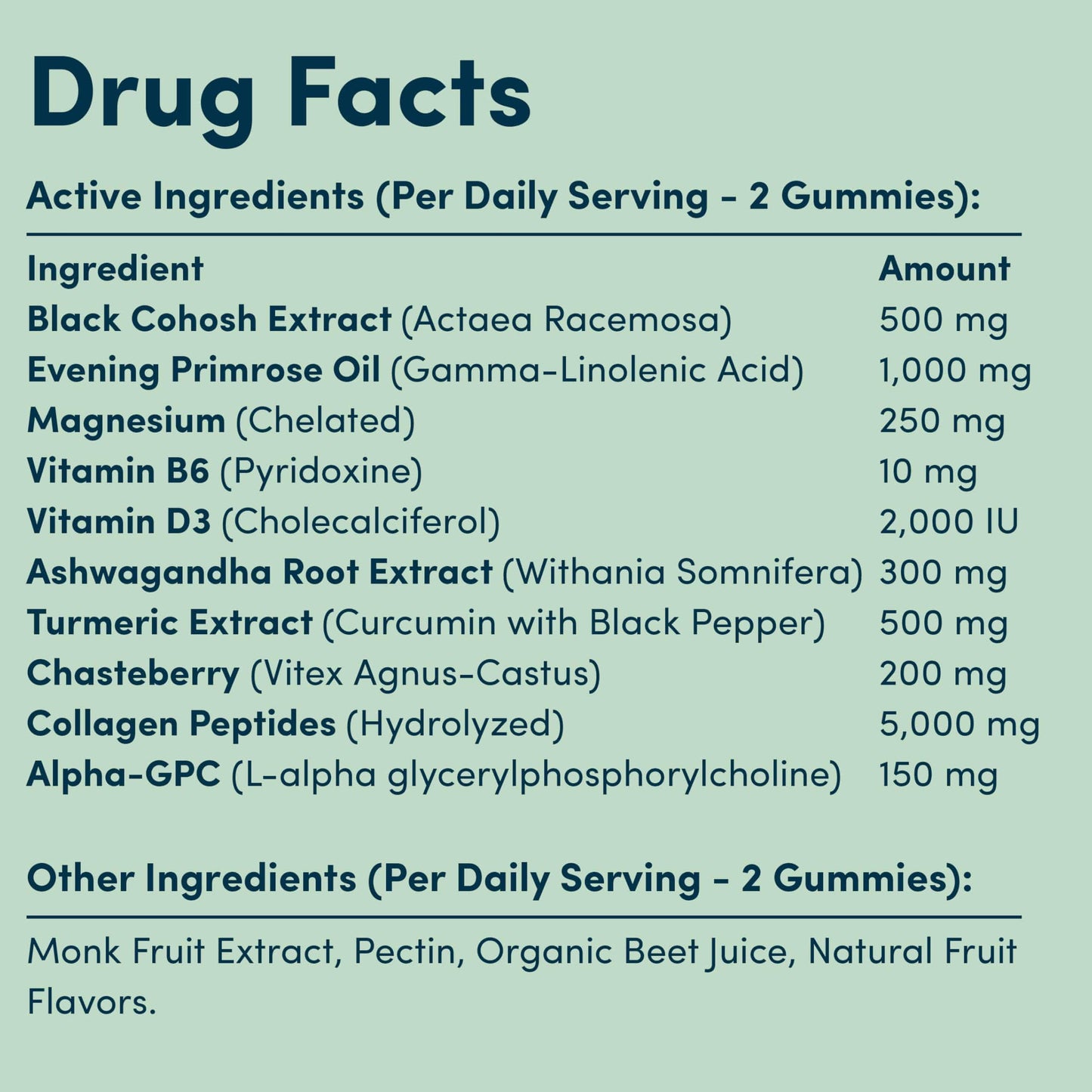 Terramed Just Think Comfort Perimenopause Gummies – Hormonal Balance & Mood Support (60 Vegan Gummies)