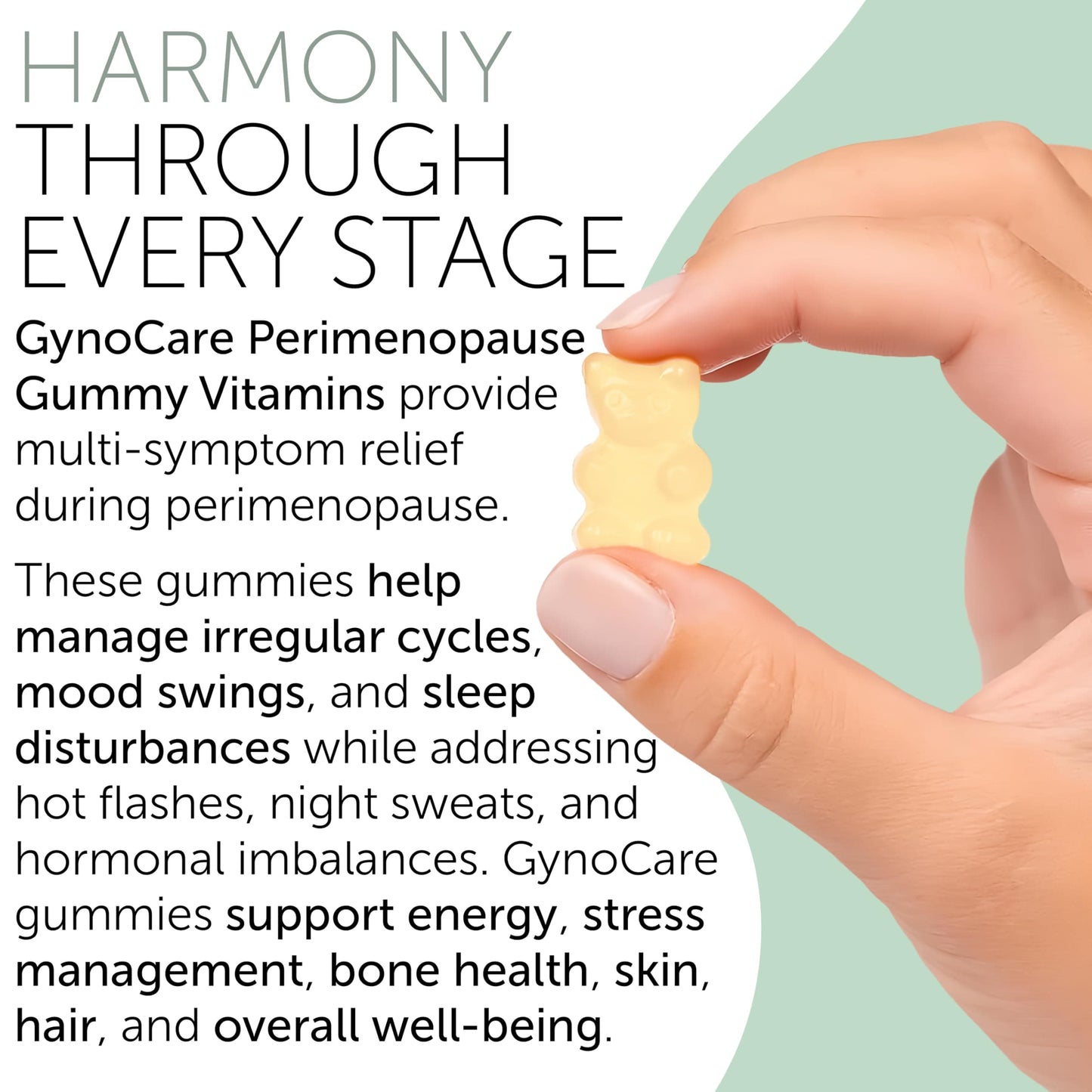 Terramed Just Think Comfort Perimenopause Gummies – Hormonal Balance & Mood Support (60 Vegan Gummies)