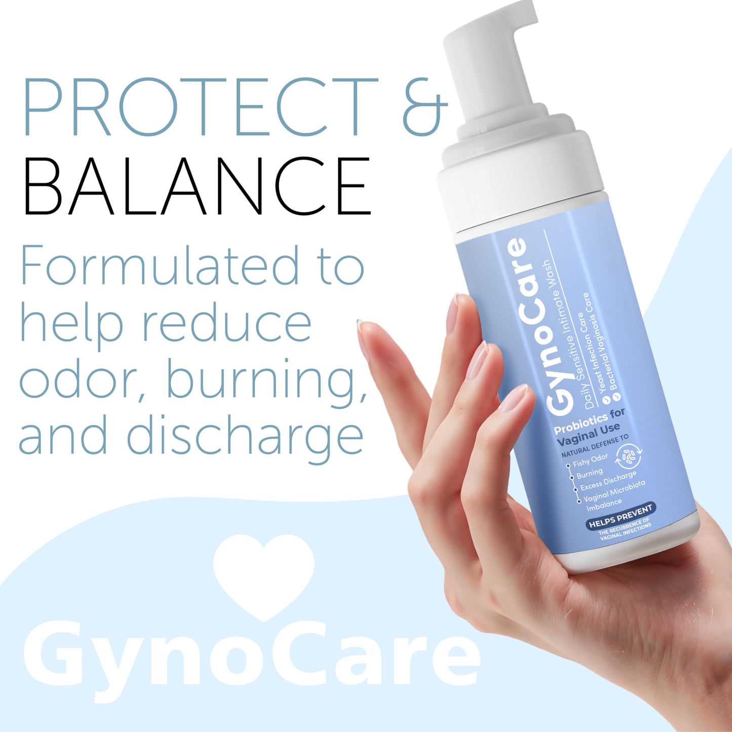 Terramed Just Think Comfort Feminine Wash – Probiotic, pH-Balanced Daily Cleanser for Women