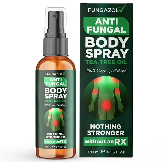Terramed Just Think Comfort Tea Tree Body Spray | Fast-Absorbing Antifungal (120ml)