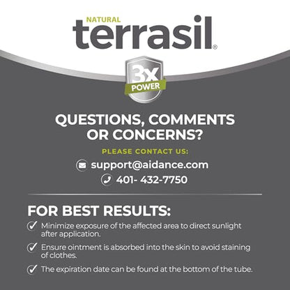 Terrasil Clotrimazole Antifungal Cream – Relief for Fungal Infections, 1.7 oz, FSA/HSA Eligible